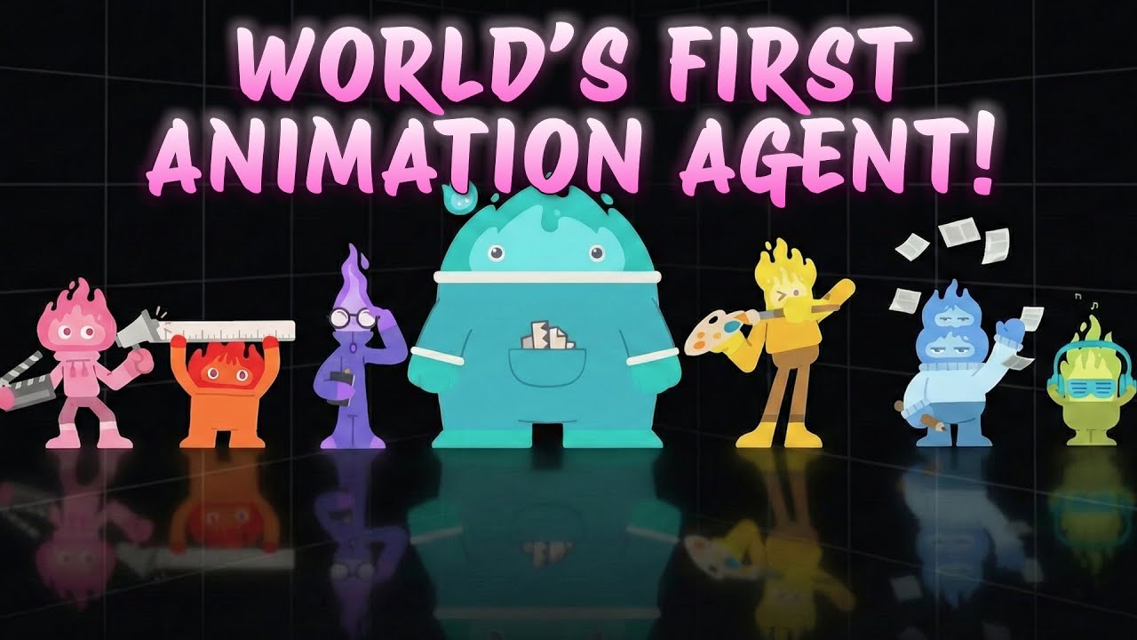 Animation agent lineup visual